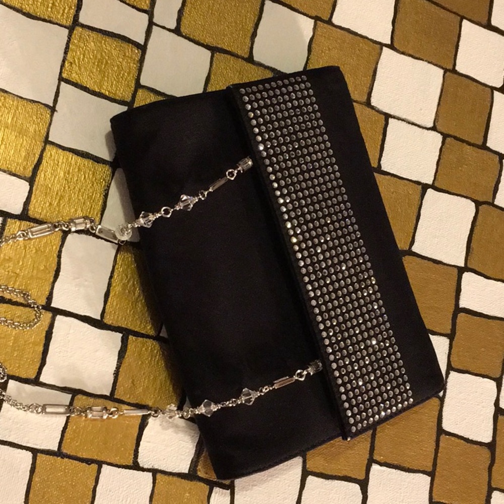 St John’s Black Clutch Purse